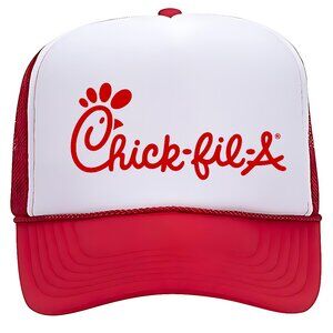 Chick-Fil-A Logo Foam Trucker Mesh Snapback Hat